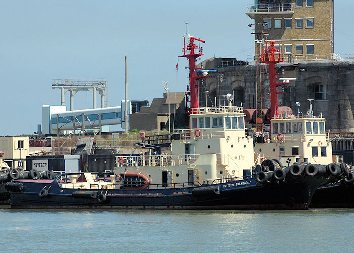 Photograph of the vessel  Svitzer Brenda pictured at Sheerness on 22nd May 2010