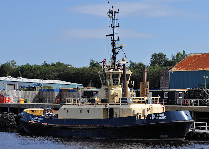 Photograph of the vessel  Svitzer Redbridge pictured at Hebburn on 26th August 2012