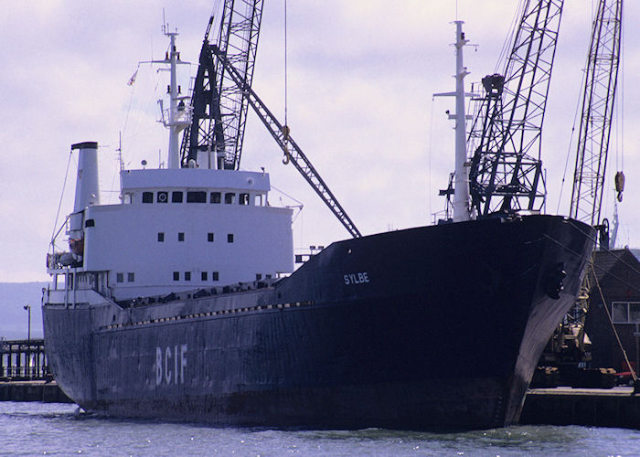 Photograph of the vessel  Sylbe pictured at Poole on 27th July 1991