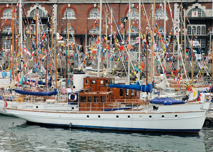  Tahilla pictured at the International Festival of the Sea, Portsmouth Naval Base on 3rd July 2005