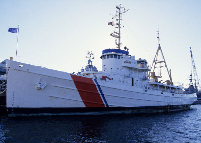 USCGC Tamaroa pictured preserved at New York on 18th September 1994