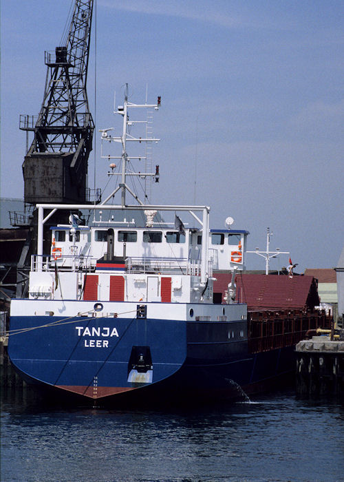  Tanja pictured in Southampton on 21st July 1996