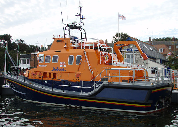 Photograph of the vessel RNLB The Will pictured at Weymouth on 28th August 2007