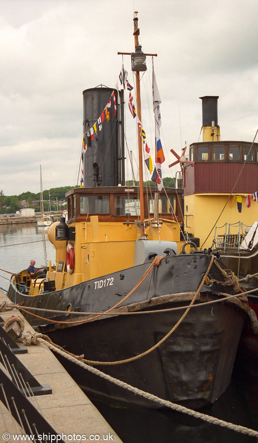 Photograph of the vessel  TID 172 pictured at Chatham on 4th June 2002
