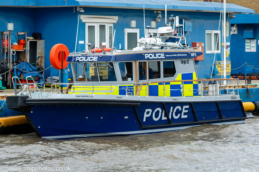 Photograph of the vessel  Tim Ruprecht pictured at Wapping on 6th July 2023