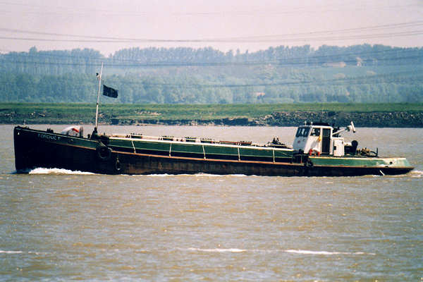 Photograph of the vessel  Torduct pictured on the River Thames on 12th May 2001