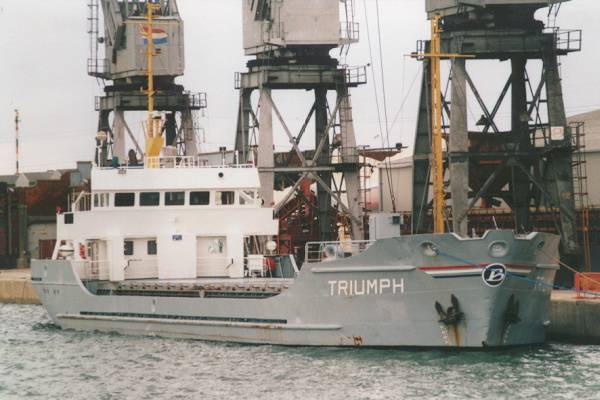 Photograph of the vessel  Triumph pictured in Southampton on 15th August 1999