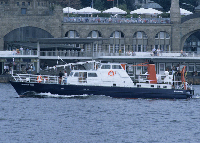 Photograph of the vessel rv Tromper Wiek pictured at Hamburg on 23rd August 1995