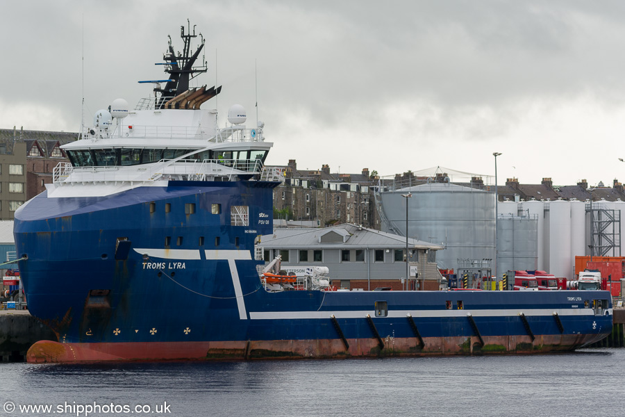  Troms Lyra pictured at Aberdeen on 27th May 2019