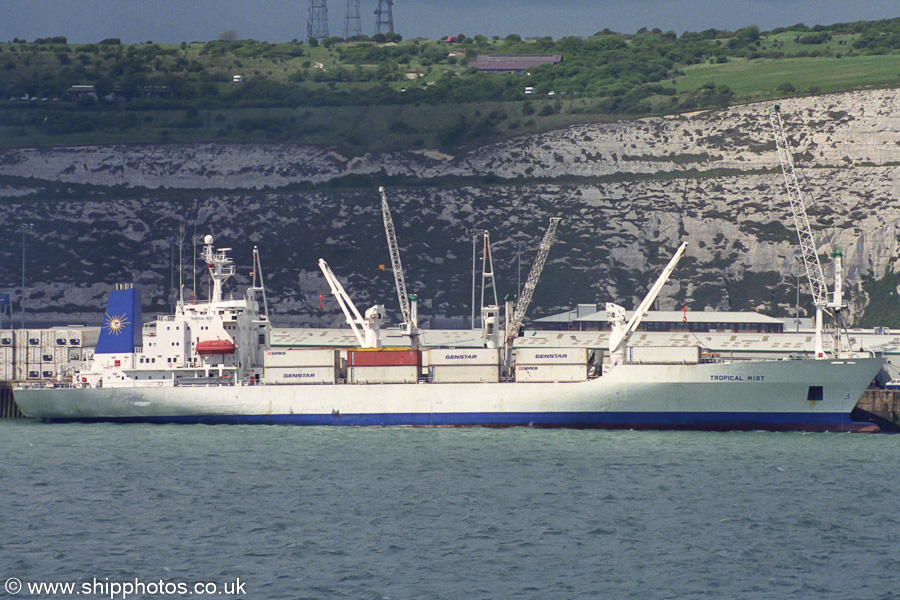 Photograph of the vessel  Tropical Mist pictured at Dover on 13th May 2003