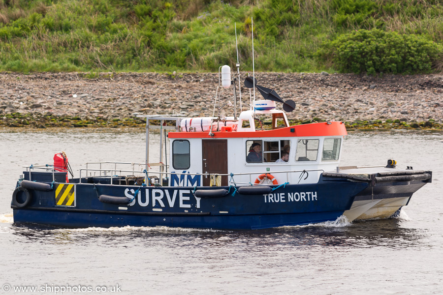 rv True North pictured arriving at Aberdeen on 28th May 2019
