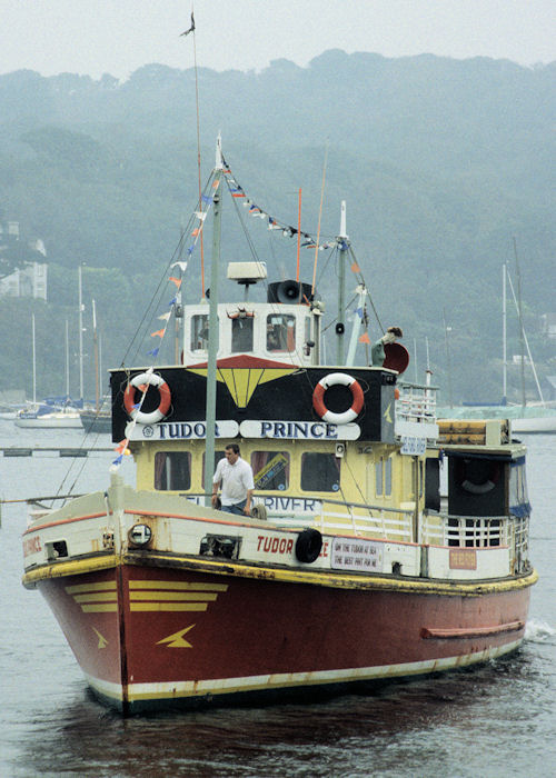 Photograph of the vessel  Tudor Prince pictured at Falmouth on 27th September 1997