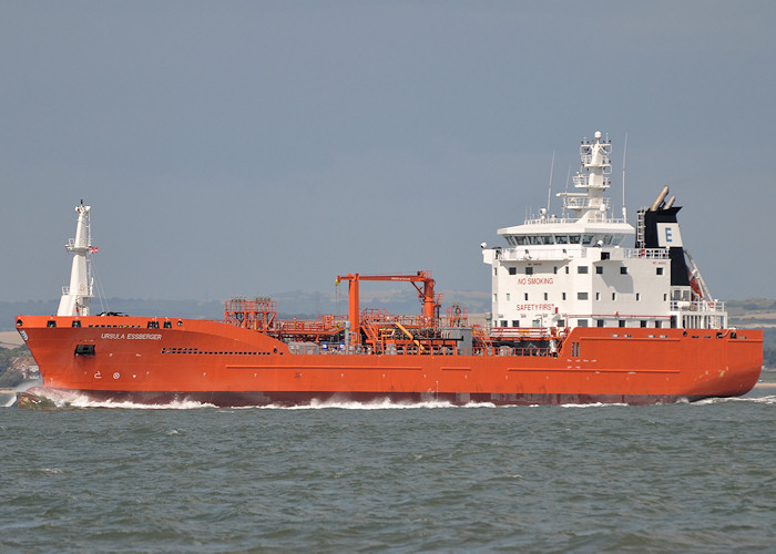  Ursula Essberger pictured in the Solent on 20th July 2012