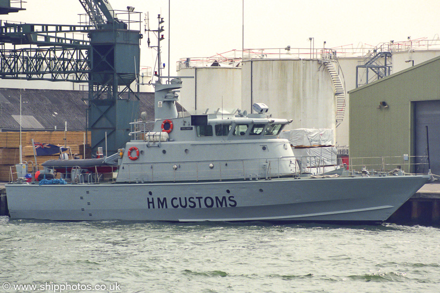 HMCC Valiant pictured at Poole on 2nd June 2002