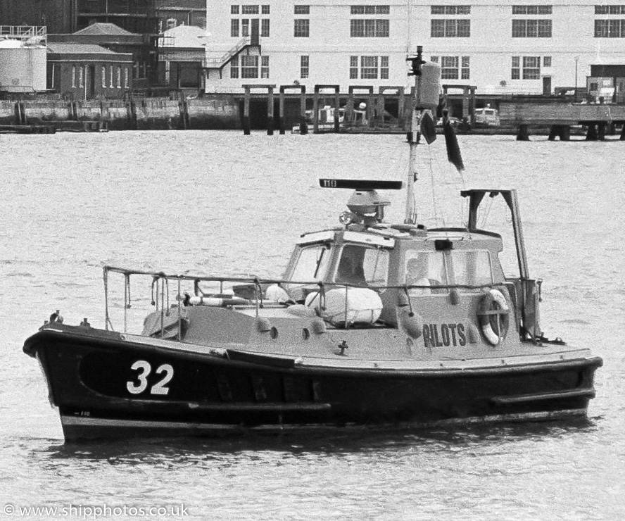 Photograph of the vessel pv Valour pictured at Gosport on 13th May 1989