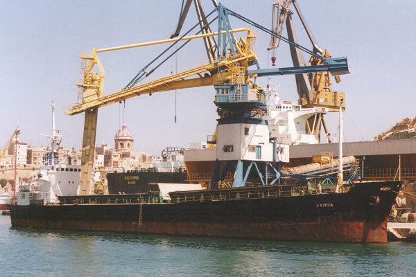 Photograph of the vessel  Vanna pictured in Valletta on 1st June 2000
