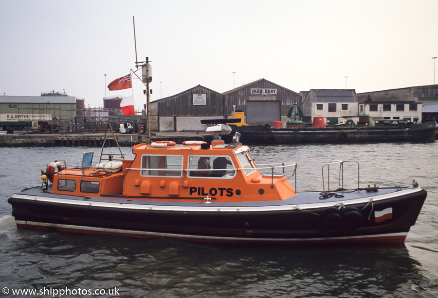 pv Venture pictured at Poole on 24th July 1989