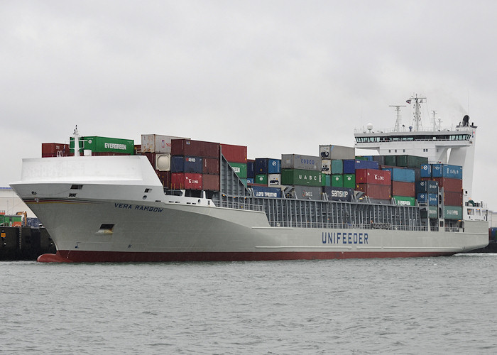 Photograph of the vessel  Vera Rambow pictured in Yangtzehaven, Europoort on 24th June 2012