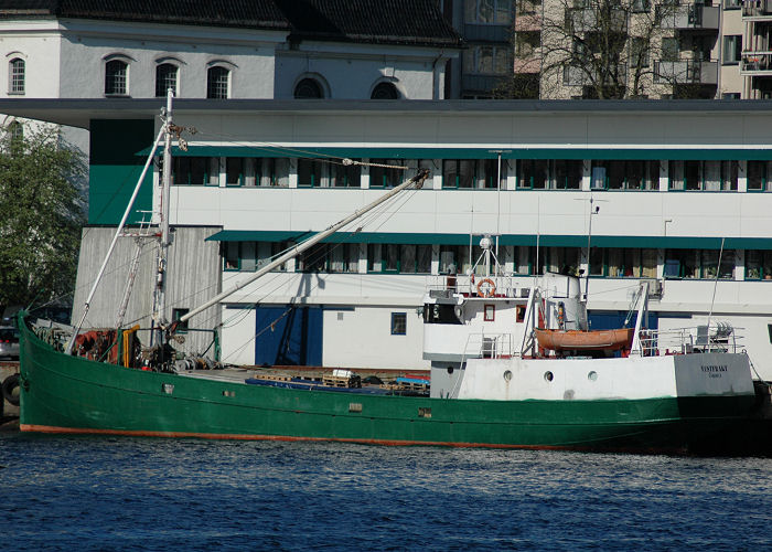 Photograph of the vessel  Vestfrakt pictured at Bergen on 13th May 2005
