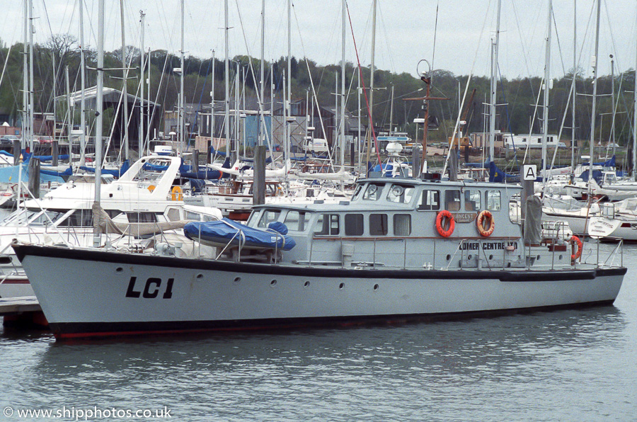 Photograph of the vessel  Vincent pictured on the River Hamble on 30th April 1989