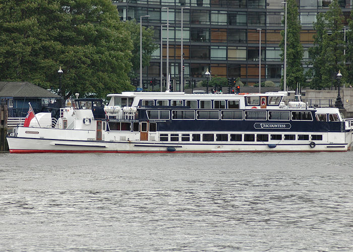 Photograph of the vessel  Viscountess pictured in London on 11th June 2009