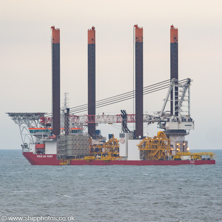 Photograph of the vessel  Vole Au Vent pictured at anchor off Blyth on 16th March 2024