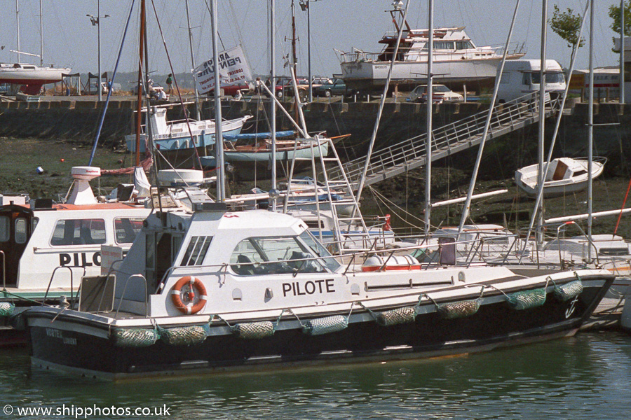 pv Vortex pictured at Lorient on 23rd August 1989