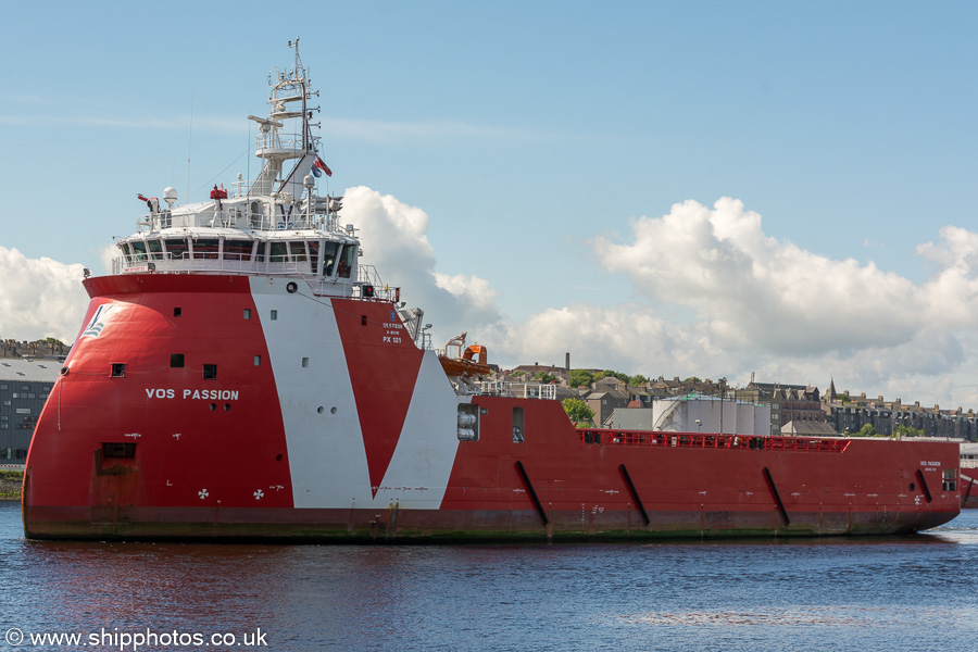  VOS Passion pictured departing Aberdeen on 29th May 2019