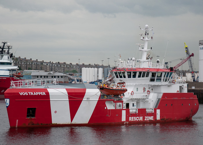  VOS Trapper pictured departing Aberdeen on 12th June 2014