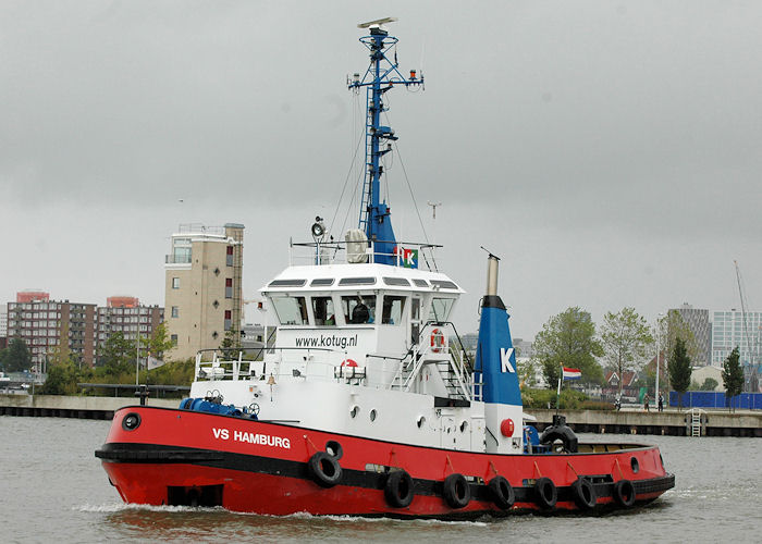 Photograph of the vessel  VS Hamburg pictured in Waalhaven, Rotterdam on 20th June 2010