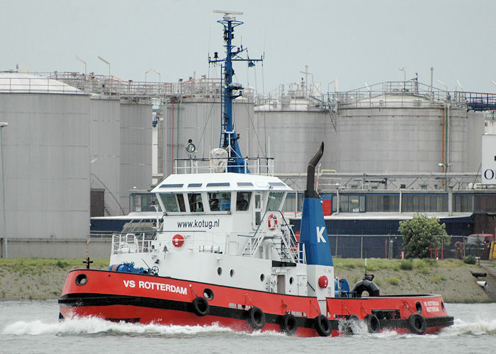 Photograph of the vessel  VS Rotterdam pictured leaving Botlek, Rotterdam on 20th June 2010