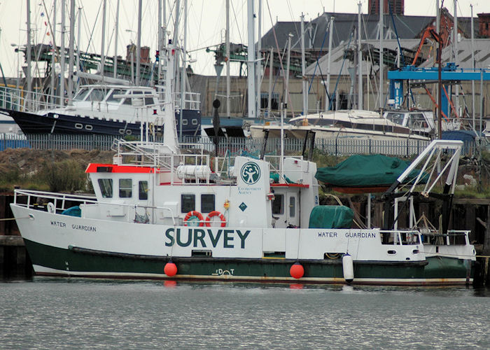 Photograph of the vessel rv Water Guardian pictured in Grimsby on 5th September 2009