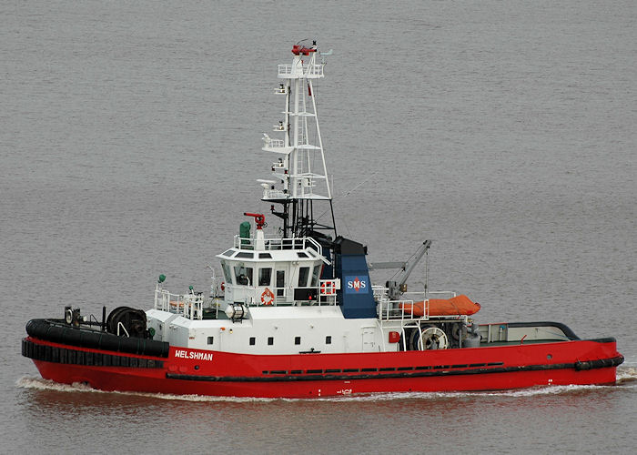 Photograph of the vessel  Welshman pictured entering King George Dock, Hull on 18th June 2010