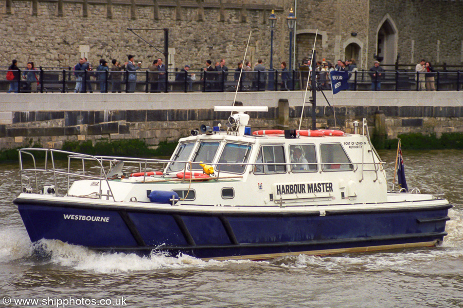 Photograph of the vessel pv Westbourne pictured in London on 3rd May 2003