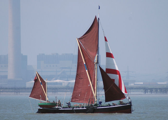 Photograph of the vessel sb Whippet pictured passing Thamesport on 22nd May 2010