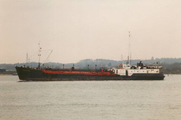 Photograph of the vessel  Whitask pictured at Southampton on 28th January 1998
