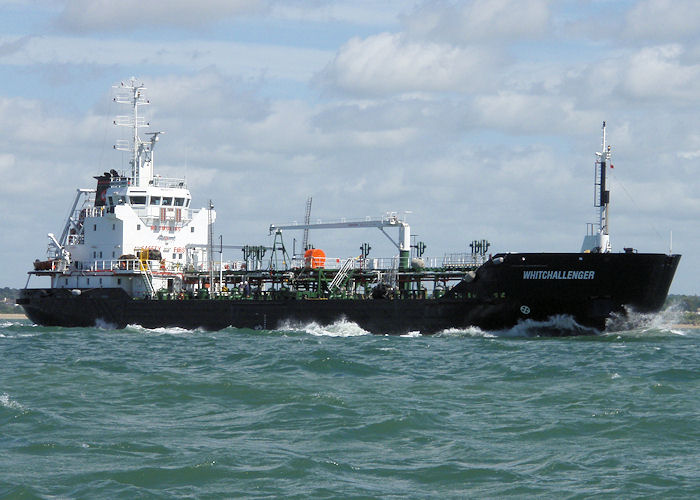 Photograph of the vessel  Whitchallenger pictured on Southampton Water on 22nd June 2008