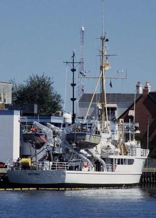 Photograph of the vessel rv Whiting pictured at Norfolk on 20th September 1994
