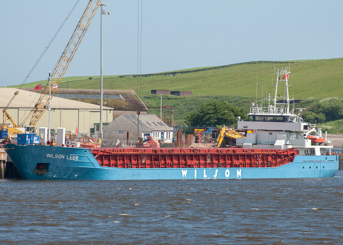Photograph of the vessel  Wilson Leer pictured at Montrose on 8th June 2014