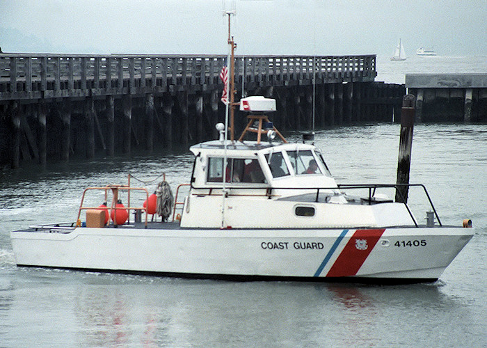 Photograph of the vessel USCGC WPB 41405 pictured at San Francisco on 6th November 1988