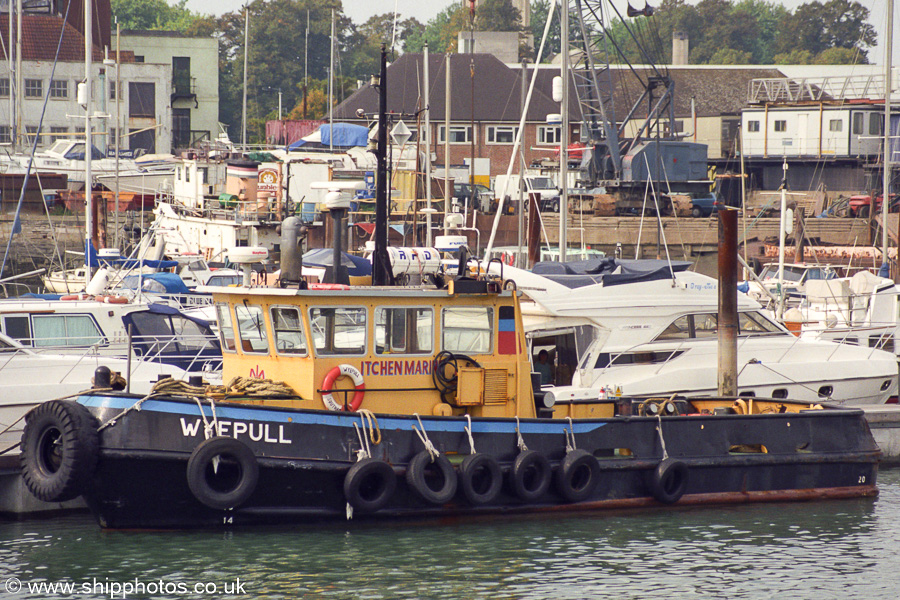 Photograph of the vessel  Wyepull pictured at American Wharf, Southampton on 22nd September 2001