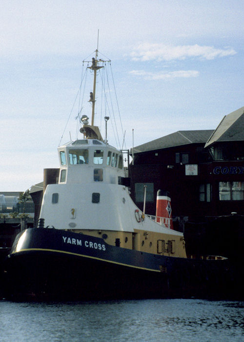  Yarm Cross pictured at Middlesbrough on 4th October 1997