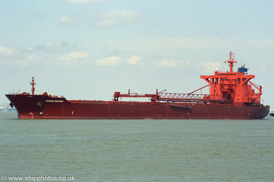  Yeoman Bontrup pictured approaching Thamesport on 16th August 2003