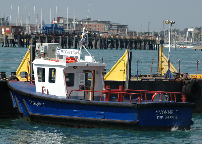  Yvonne T pictured in Portsmouth Harbour on 8th August 2006