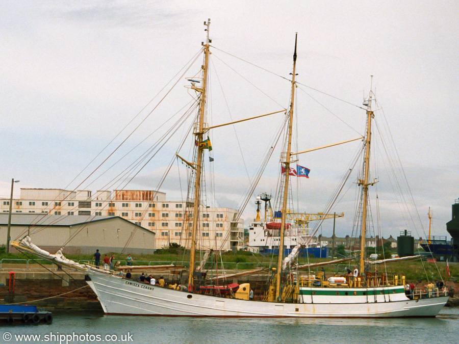  Zawisza Czarny pictured in Ramsden Dock, Barrow-in-Furness on 12th June 2004