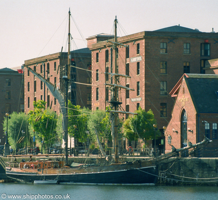  Zebu pictured in Canning Dock, Liverpool on 30th August 2003